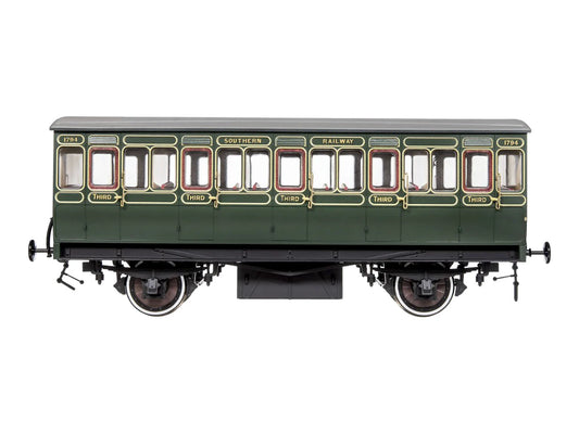 Dapol Stroudley 4whl All 3rd Southern Green 1793 Lit DA7P-020-651L O Gauge