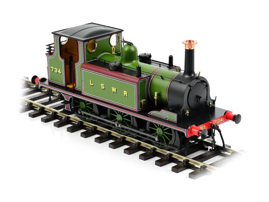Dapol Terrier A1X 734 LSWR Green (DCC-Sound) DA7S-010-014S O Gauge