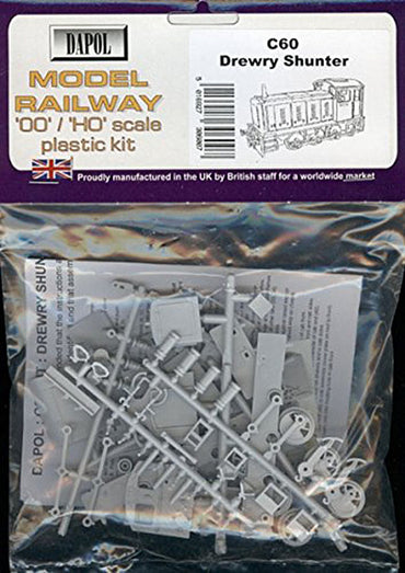 Dapol Kitmaster Static Drewry Shunter Kit OO Gauge DAC060