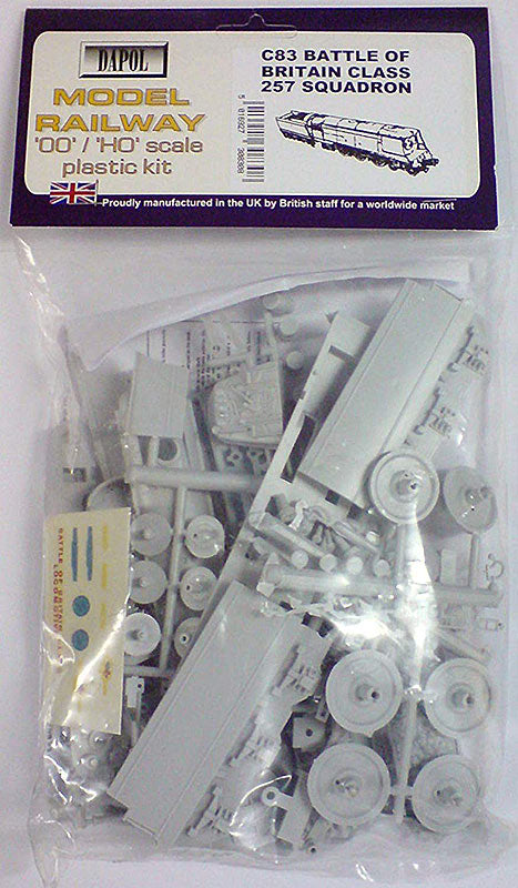 Dapol Kitmaster BoB Class 257 Squadron Static Locomotive Kit OO Gauge DAC083