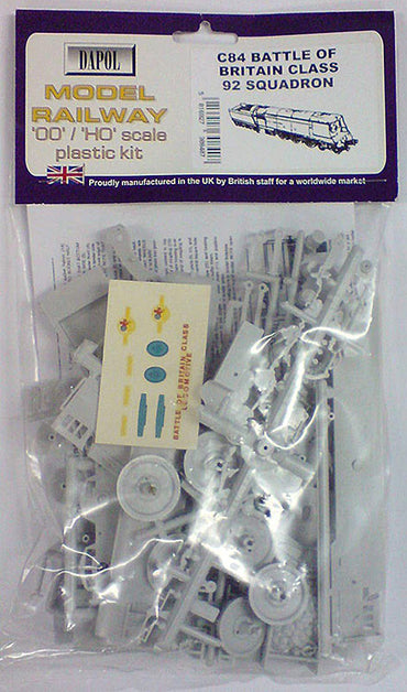Dapol Kitmaster BoB Class 92 Squadron Static Locomotive Kit OO Gauge DAC084