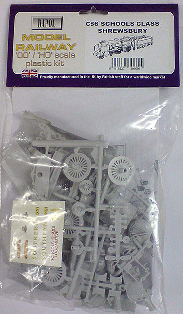 Dapol Kitmaster Schools Class Shrewsbury Static Locomotive Kit OO Gauge DAC086