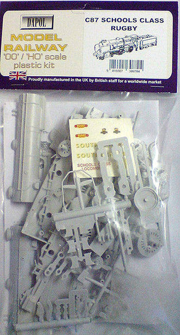 Dapol Kitmaster Schools Class Rugby Static Locomotive Kit OO Gauge DAC087