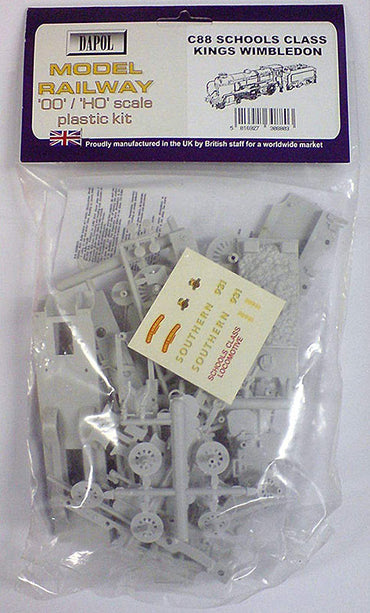 Dapol Kitmaster Schools Class Kings Wimbledon Static Loco Kit OO Gauge DAC088