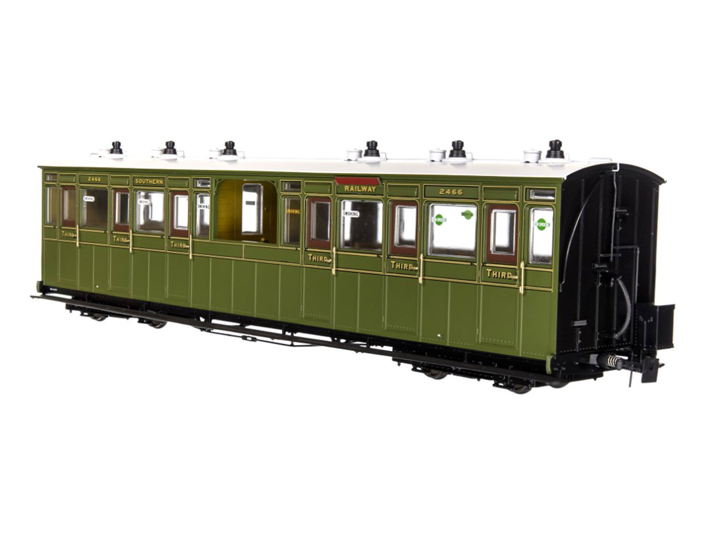 Lionheart 7NP-002D Southern Open 3rd Coach 2466 1924-1935 (DCC-Fitted) O Gauge
