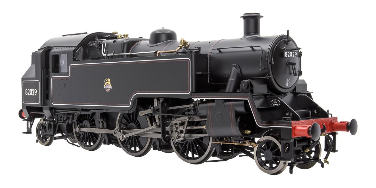 Lionheart 3MT 2-6-2T 82029 BR Lined Early Black (DCC-Fitted) DALHT-S-8202D O Gauge