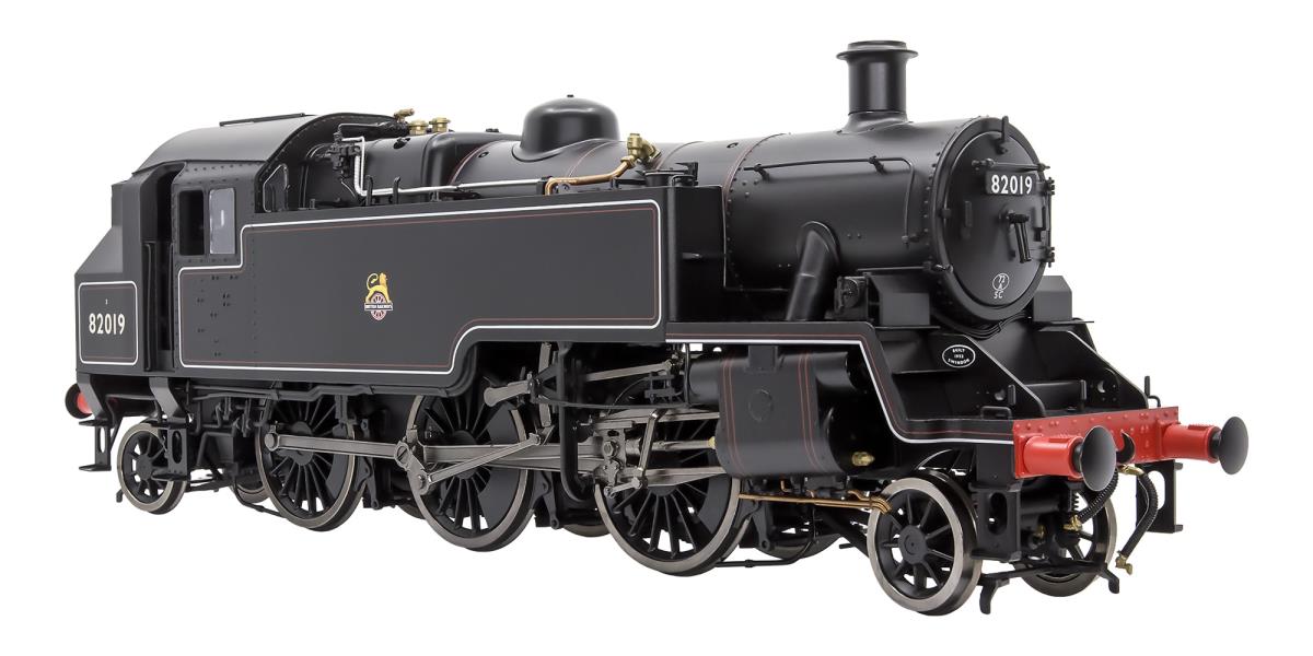 Lionheart 3MT 2-6-2T 82019 BR Lined Early Black (DCC-Fitted) DALHT-S-8204D O Gauge