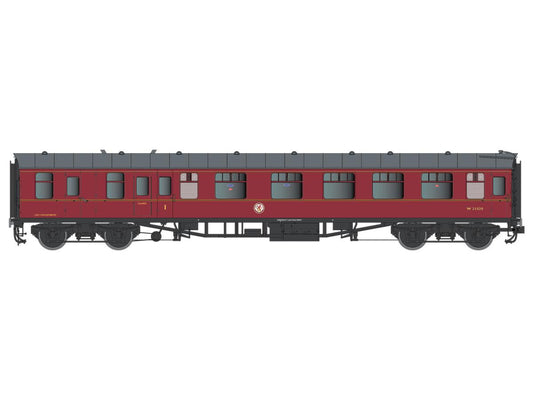 Lionheart BR Mk1 BCK W21020 BR Maroon DALHT7P-002-001 O Gauge