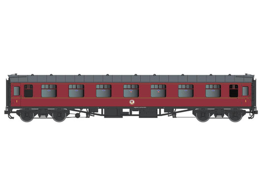 Lionheart BR Mk1 FK Unnumbered BR Maroon (DCC-Fitted) DALHT7P-002-050UD O Gauge