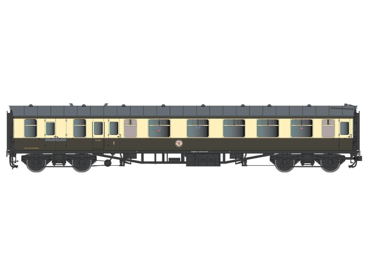 Lionheart BR Mk1 BCK Unnumbered BR Chocolate/Cream DCC-Fitted DALHT7P-002-301UD
