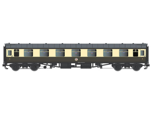 Lionheart BR Mk1 FK Unnumbered BR Chocolate/Cream DALHT7P-002-350U O Gauge