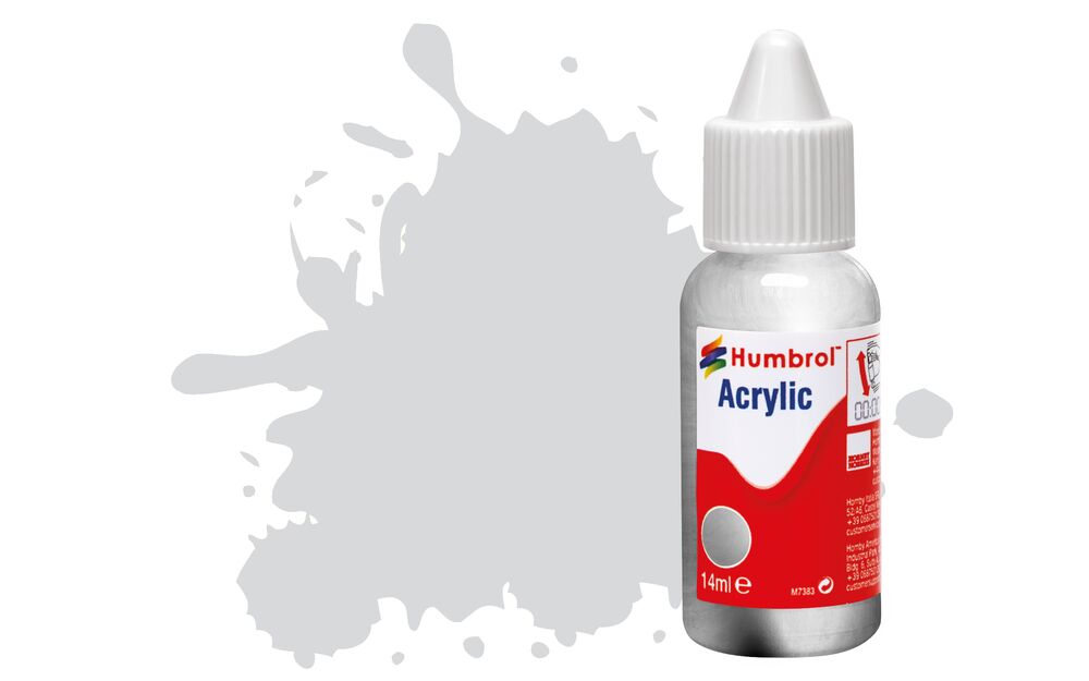 Humbrol No.11 Silver - Metallic Acrylic Paint 14ml DB0011