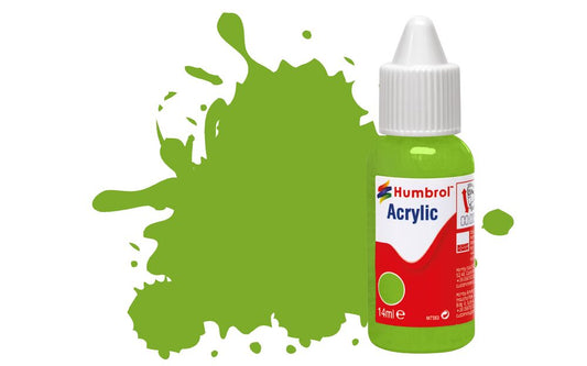 Humbrol No.38 Lime - Gloss Acrylic Paint 14ml DB0038