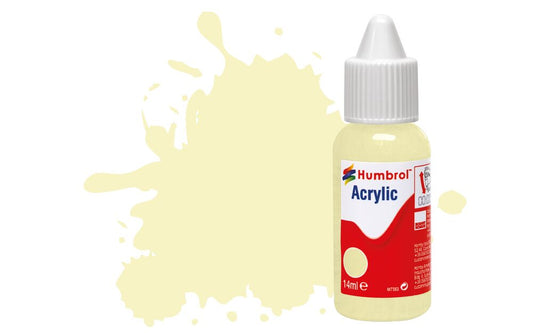 Humbrol No.41 Ivory - Gloss Acrylic Paint 14ml DB0041