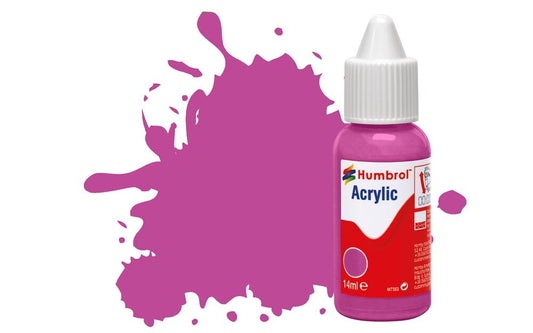 Humbrol No.58 Magenta - Matt Acrylic Paint 14ml DB0058