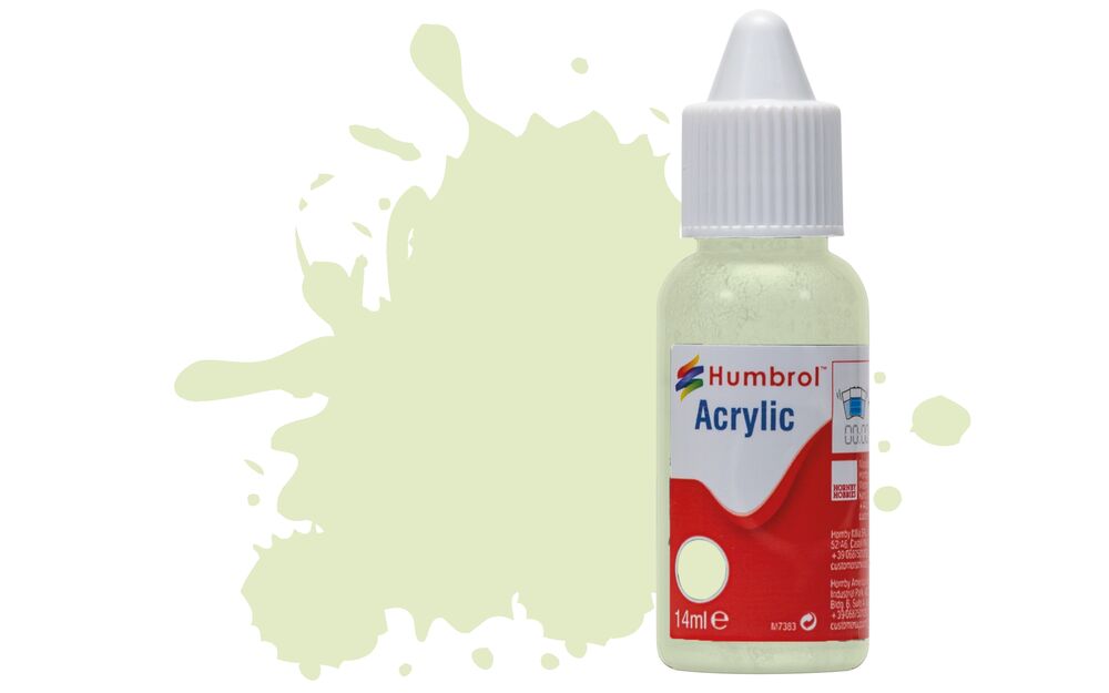 Humbrol No.90 Beige Green (aka Sky) Acrylic Paint 14ml DB0090