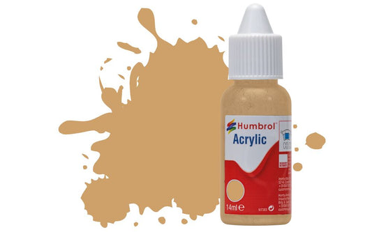 Humbrol No.94 Brown Yellow Matt Acrylic Paint 14ml DB0094