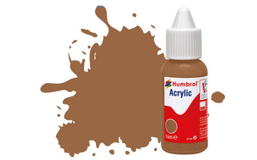 Humbrol No.110 Natural Wood - Matt Acrylic Paint 14ml DB0110