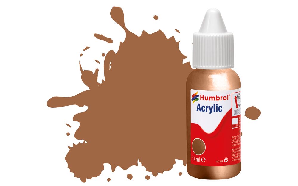 Humbrol No.171 Antique Bronze - Metallic Acrylic Paint 14ml DB0171