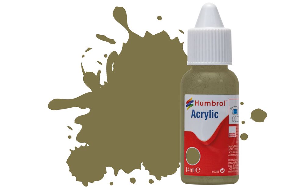 Humbrol No.226 Interior Green Matt Acrylic Paint 14ml DB0226