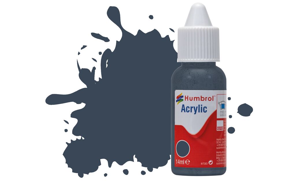 Humbrol No.245 RLM 74 Graugrun Matt Acrylic Paint 14ml DB0245
