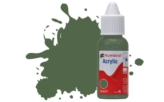 Humbrol No.252 RLM 82 Olivgrun Matt Acrylic Paint 14ml DB0252