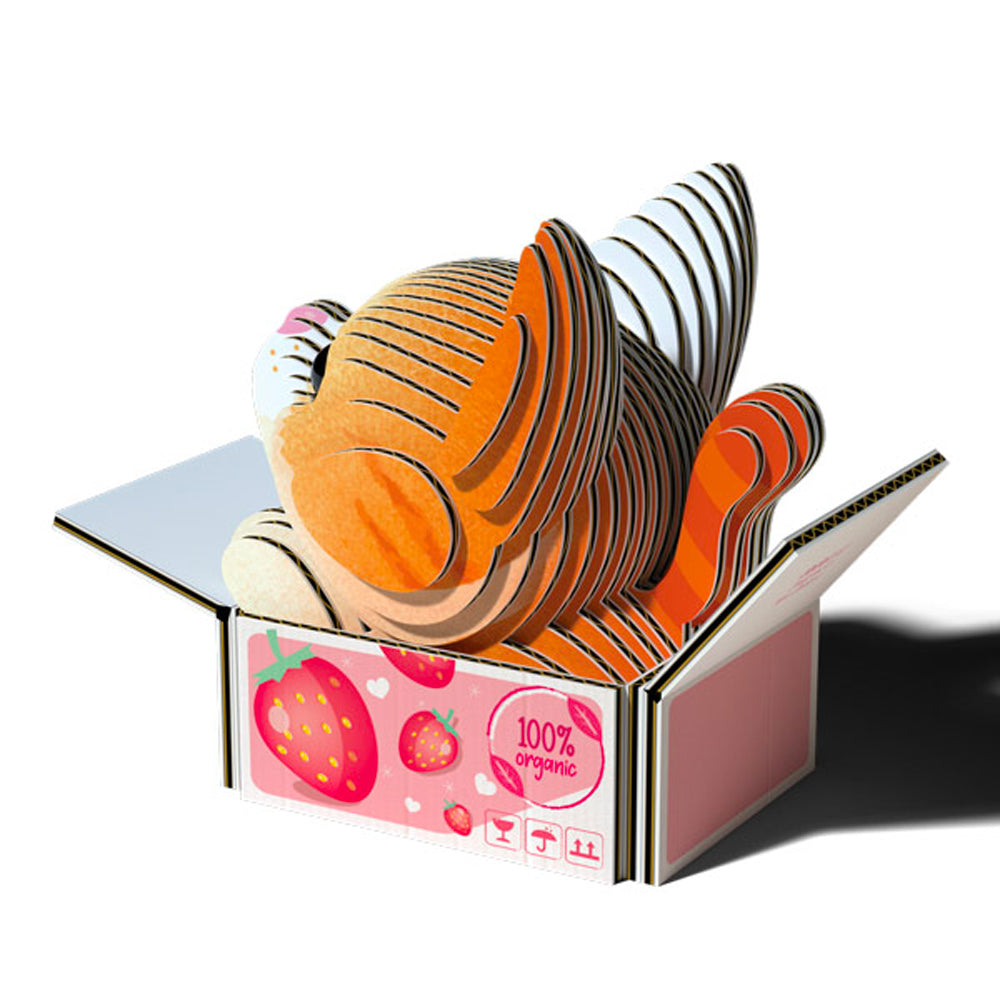 EUGY 3D Cat - Pumpkin No.087 Model Craft Kit