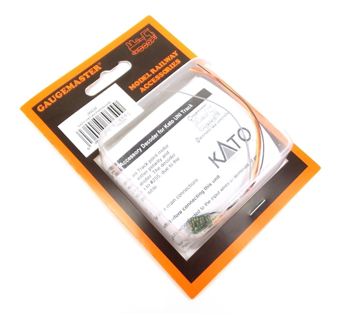 Gaugemaster Point Motor Decoder for Kato UniTrack DCC31 Multi Scale