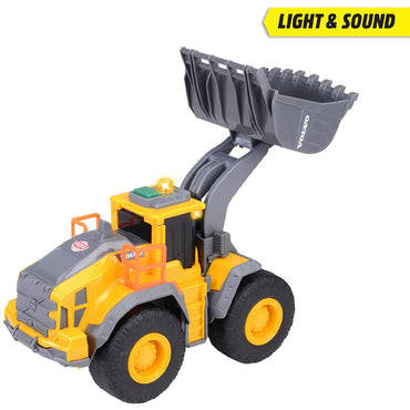 Dickie Volvo Wheel Loader Construction Toy w/Light & Sound 203723006S12