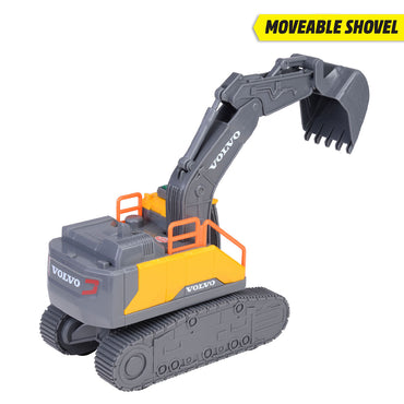 Dickie Volvo Tracked Excavator Construction Toy w/Light & Sound 203723008S12