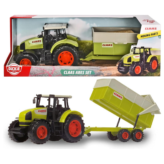 Dickie Claas Ares 836 RZ Tractor & Trailer Set 203739000