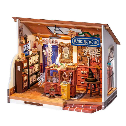 ROBOTIME Rolife Kiki's Magic Emporium 1:20 DIY Miniature House Craft Kit DG155