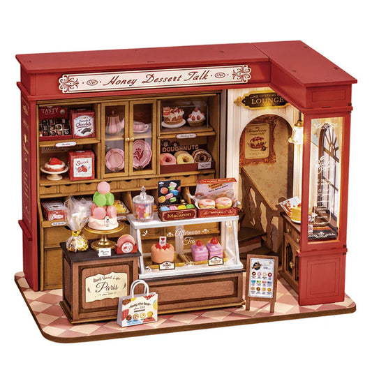 Rolife Honey Dessert Talk DIY Miniature Dollhouse Model DG168