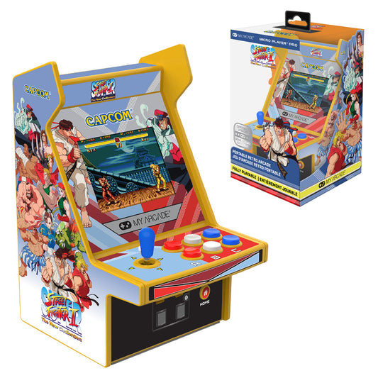My Arcade Super Street Fighter II Micro Player Pro 6.7" Portable Retro Arcade