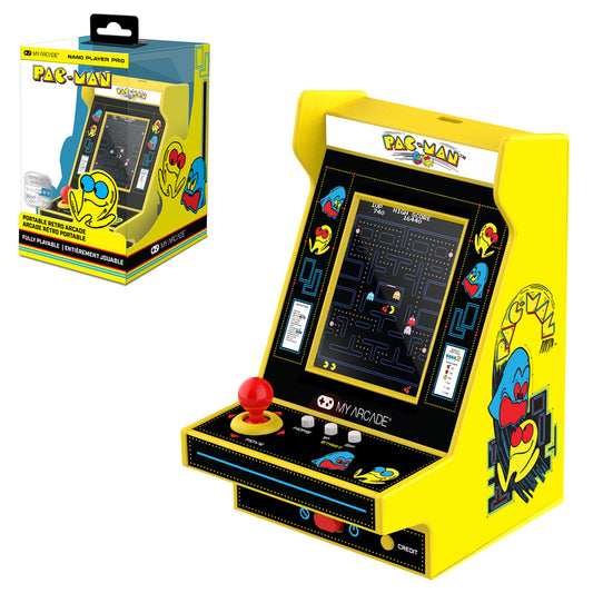 My Arcade Pac-Man Nano Player Pro 4.8" Portable Retro Arcade
