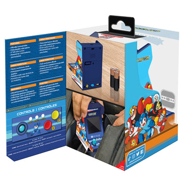 My Arcade Mega Man Pico Player 3.7" Portable Retro Arcade (6 Games in 1)