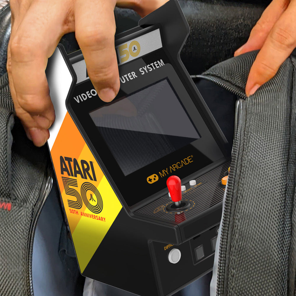 My Arcade Atari Micro Player Pro 6.7" Portable Retro Arcade (100 Games in 1)