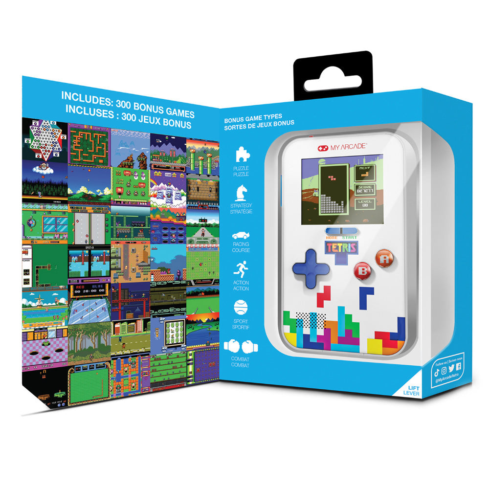 My Arcade Tetris Go Gamer Portable Video Game System (301 Games in 1)