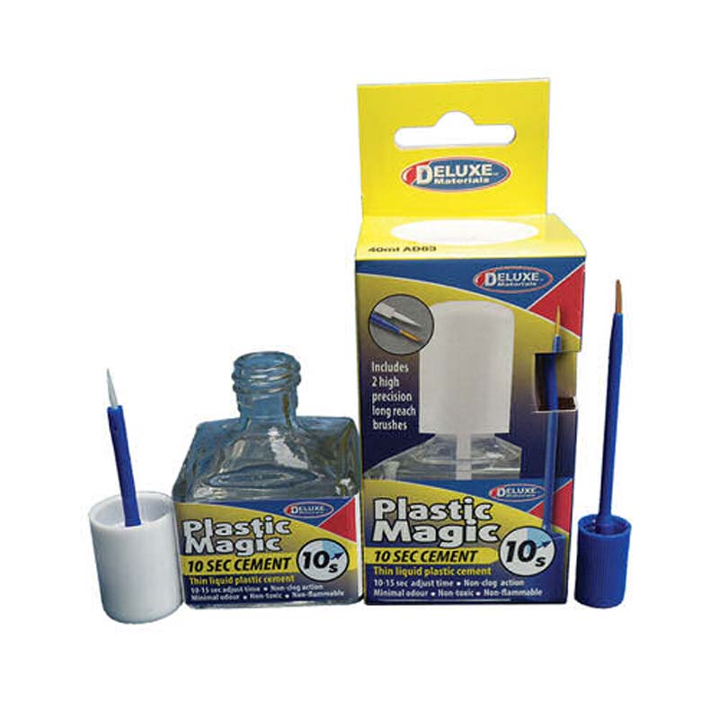 Deluxe Materials Plastic Magic 10 Second Cement 40ml