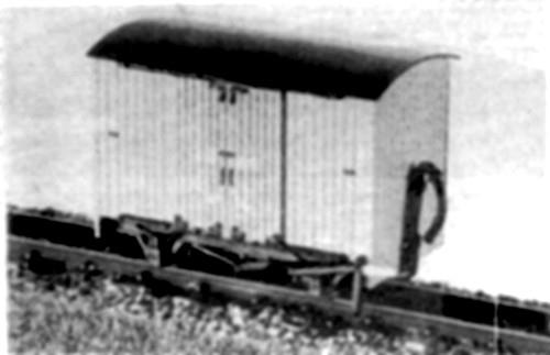 Dundas Models DM16 Lynton and Barnstaple 4 Wheel Goods Van OO9 Gauge