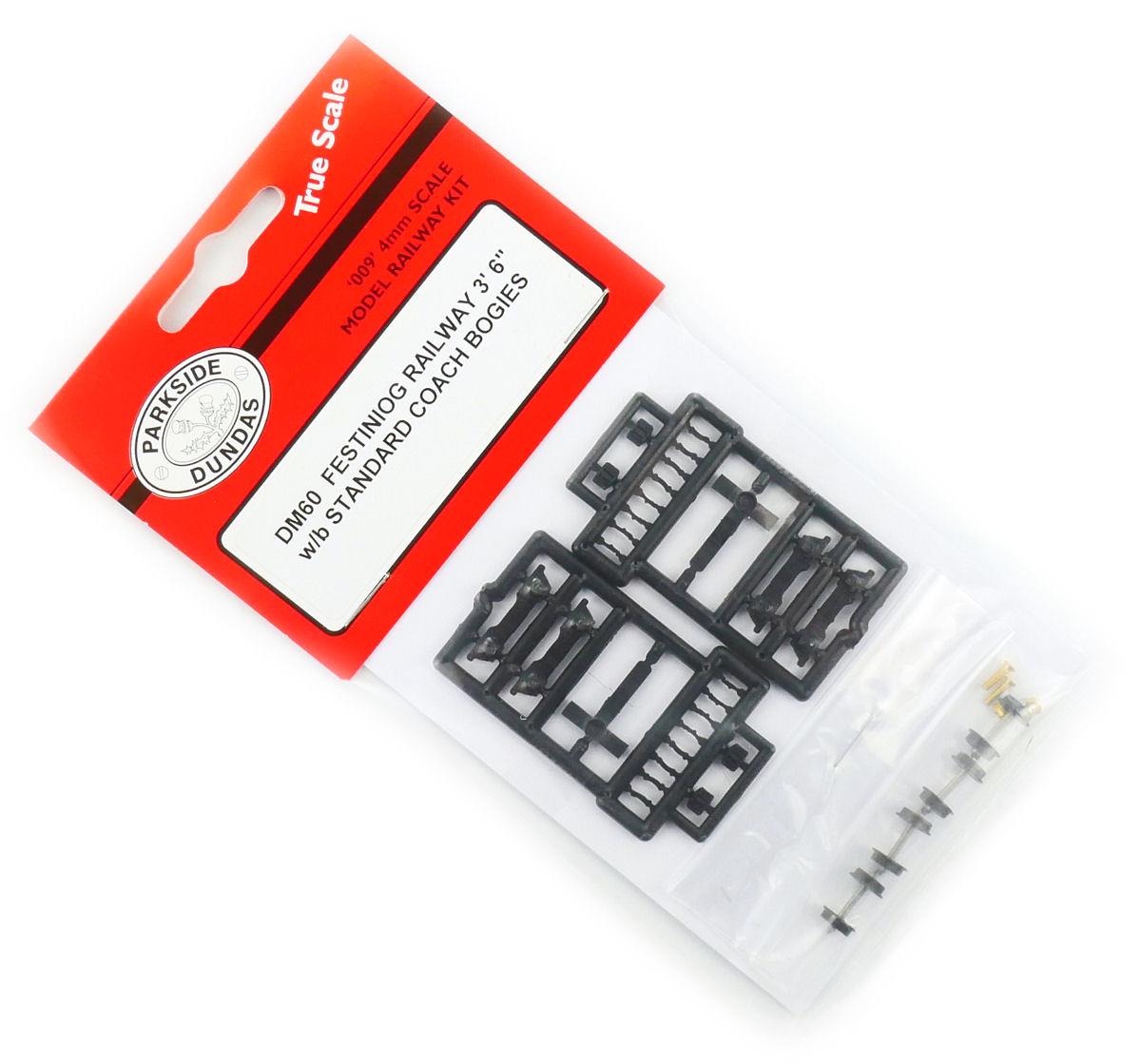 Dundas Models DM60 Ffestiniog Rly Standard Bogie Coach OO9 Gauge