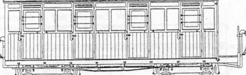 Dundas Models DM61 Ffestiniog Rly Bogie Coach OO9 Gauge