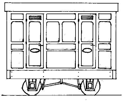 Dundas Models DM76 Freelance Panelled 4 Wheel 1st Class OO9 Gauge