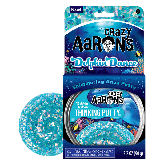 Crazy Aaron's Trendsetters Dolphin Dance Thinking Foam Stretch Toy DN020