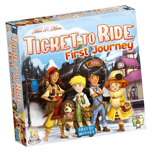 Ticket to Ride: First Journey Europe Age 6+
