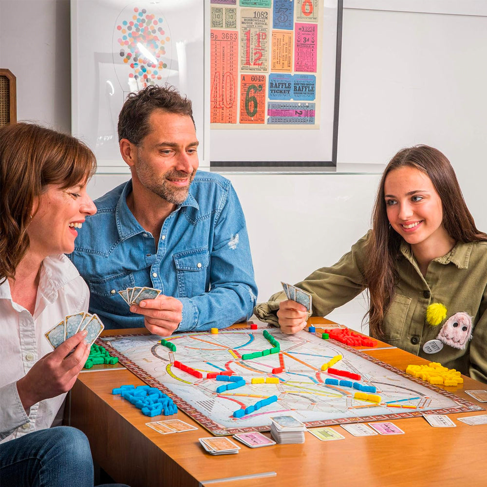 Ticket to Ride Family Board Game - 2-6 Players Age 8+ Days of Wonder