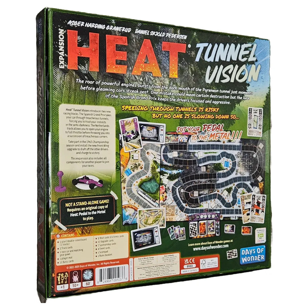 Heat: Tunnel Vision Board Game Expansion Age 6+