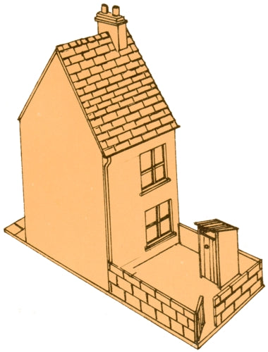 Dornaplas B2 Stone Terraced House Kit OO Gauge