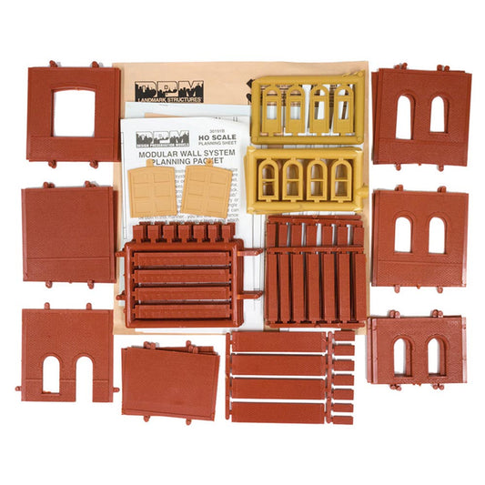 DPM 35100 3-in-1 Modular Kit - 117 Pieces HO Gauge