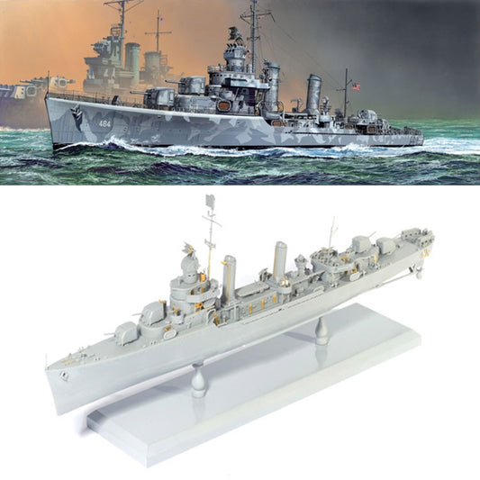Dragon 1021 USS Buchanan DD-484 Gleaves Class Destroyer 1942 1:350 Model Kit
